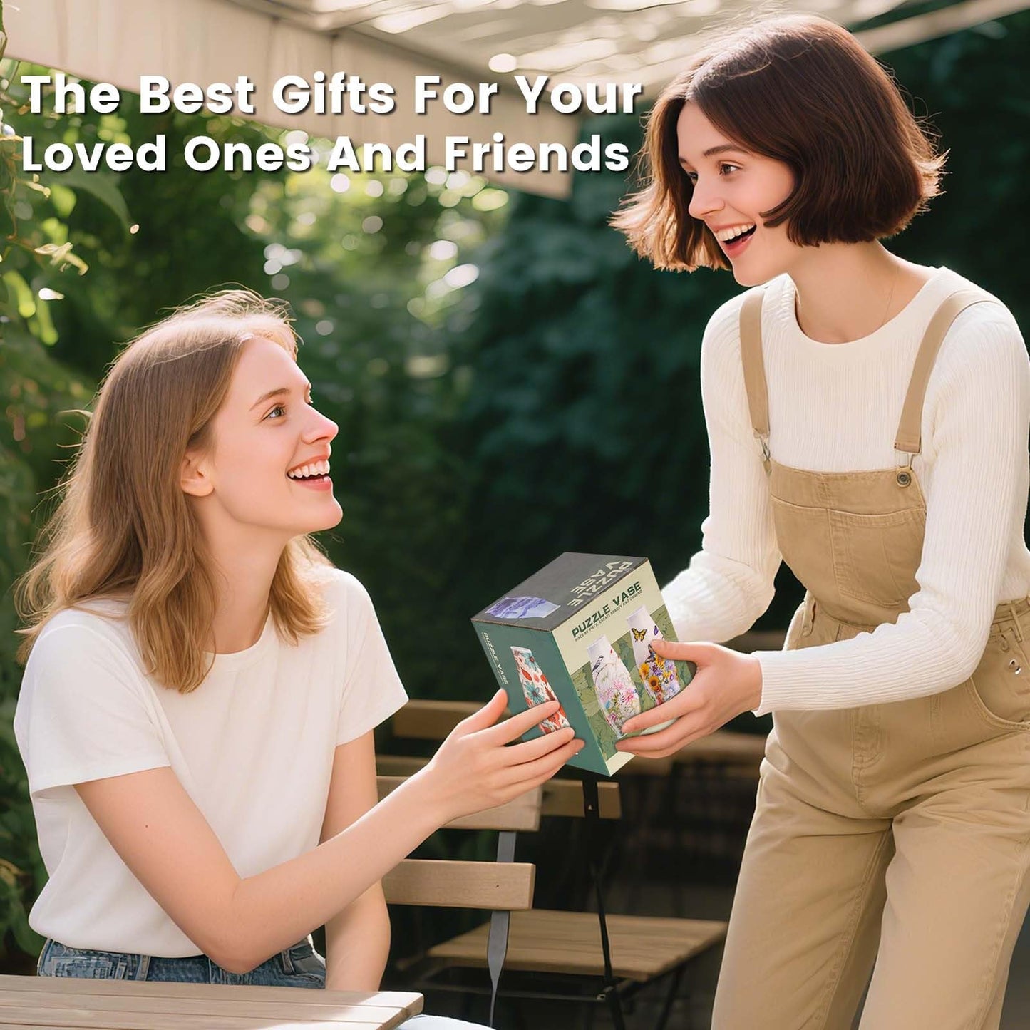 Unique 3D Puzzle Flowers Vases With Led Lights