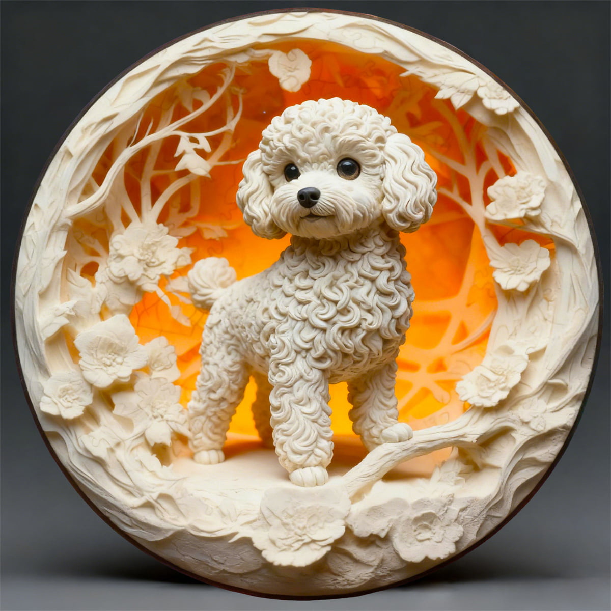 Puppy Wooden Jigsaw Puzzle